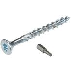 Woodies schroeven 4,0 x 30 torx 200 stuks incl. bitje, Ophalen of Verzenden, Nieuw