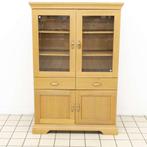 Houten Buffetkast met Vitrines, Ophalen of Verzenden, Nieuw