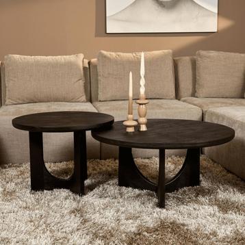 Salontafel Guus | Zwart | 60 cm beschikbaar voor biedingen