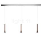 Oligo Rio Hanglamp 3-lichts LED, bruin (Hanglampen), Huis en Inrichting, Lampen | Hanglampen, Verzenden, Nieuw