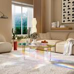 Luxe Acryl Salontafel – Ovaal met 4 Poten – 95x50x36cm, Verzenden, Nieuw