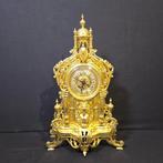 Tafelklok Lodewijk XVI-stijl - Verguld brons - 1850-1900 -, Antiek en Kunst, Antiek | Klokken