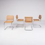 Gavina - Marcel Breuer - Stoel (4) - Cesca - Staal, Vienna, Antiek en Kunst, Antiek | Meubels | Stoelen en Banken