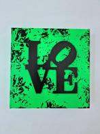 Daavid - NO RESERVE PRICE LOVE VERT ET NOIR, Antiek en Kunst
