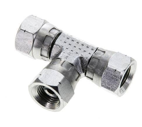 T-koppeling G1/8 Binnendraad Staal hydrauliek 400bar, Doe-het-zelf en Verbouw, Overige Doe-het-zelf en Verbouw, Nieuw, Verzenden