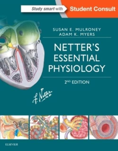 Netters Essential Physiology 9780323358194, Boeken, Studieboeken en Cursussen, Zo goed als nieuw, Verzenden