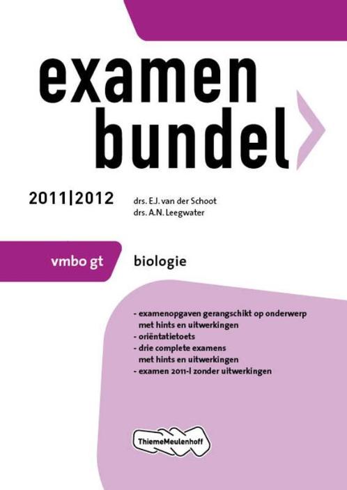 Examenbundel 20112012    VMBO Gt Biologie 9789006076424, Boeken, Techniek, Zo goed als nieuw, Verzenden