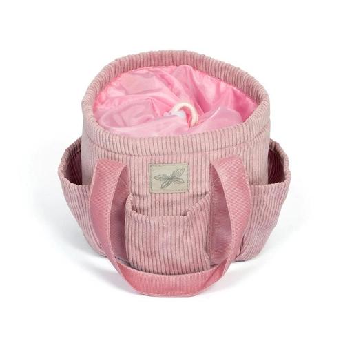ByAstrup -Verzorgingstas voor stokpaard - Corduroy - Roze, Kinderen en Baby's, Speelgoed | Overig