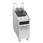 GGM Gastro | Elektrische friteuse - 22 liter - 22 kW - met |, Verzenden, Nieuw in verpakking, Fornuis, Frituur en Grillen