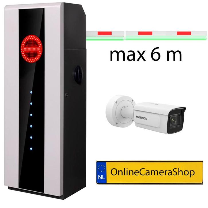 Kentekencamera met slagboom automatisch openen, Audio, Tv en Foto, Videobewaking, Verzenden