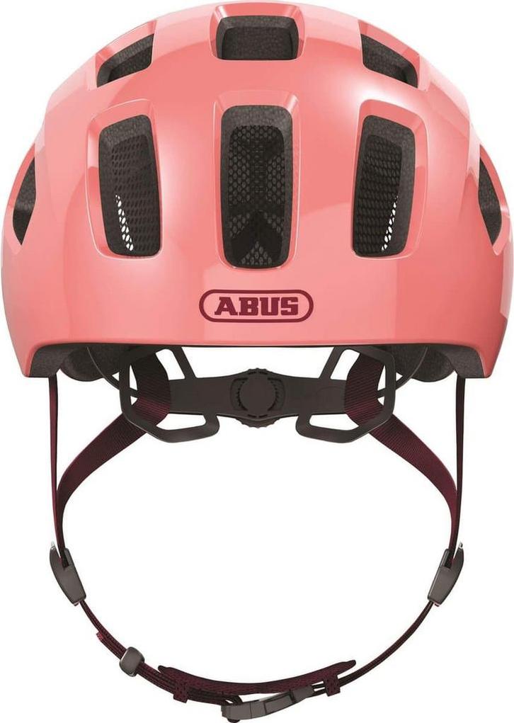 Abus Helm Youn-I 2.0 S Living Coral, Fietsen en Brommers, Fietsaccessoires | Fietshelmen, Nieuw, Ophalen of Verzenden