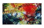 Haarband Multifunctioneel Fantasie Print Blauw, Verzenden, Nieuw
