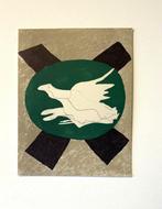 Georges Braque (1882-1963) - Oiseau sur fond de X