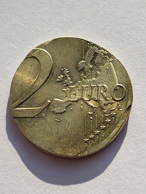 Malta. 2 Euro 2010 with mint error  (Zonder Minimumprijs), Postzegels en Munten, Munten | Europa | Euromunten