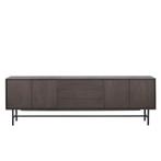 Belvio dressoir 4d+3l dark oak veneer, Ophalen of Verzenden, Nieuw