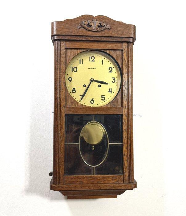 Regulateur wandklok - Westerstrand - Hout, Messing -, Antiek en Kunst, Antiek | Klokken
