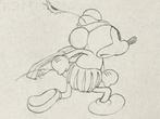 Walt Disney - Oorspronkelijke Mickey Mouse productietekening, Verzamelen, Disney, Nieuw