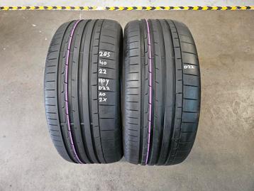 285/40/22 110Y CONTINENTAL SP6 AO D22 7,4MM PROFIEL beschikbaar voor biedingen