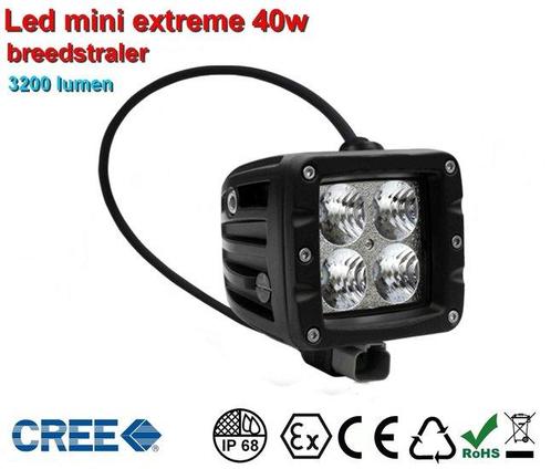 Extreme 40w Led Breedstraler AR Optics - 3.200 lumen, Auto-onderdelen, Verlichting, Verzenden