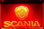 Scania neon bord lamp LED verlichting reclame lichtbak XL *4, Verzenden, Nieuw