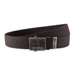 Landley Canvas Riem Schuifgesp Koppelriem - Bruin - 105, Verzenden, Nieuw, Bruin