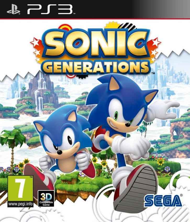 Playstation 3 Sonic Generations, Spelcomputers en Games, Games | Sony PlayStation 3, Zo goed als nieuw, Verzenden