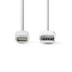 Apple Lightning kabel | 2 meter (Wit), Verzenden, Nieuw
