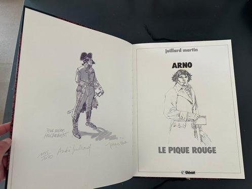 Arno T1 - Le Pique Rouge + tiré à part + dédicace - C - 1, Boeken, Stripboeken