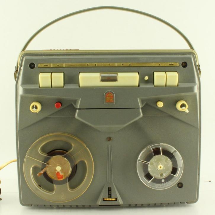 Philips EL3541D Vintage Lampen Banderecorder, Audio, Tv en Foto, Overige Audio, Tv en Foto, Ophalen of Verzenden