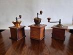 PeDe - Koffiemolen (3) - Hout, Messing, Staal - Koffiemolens, Antiek en Kunst, Antiek | Keukenbenodigdheden