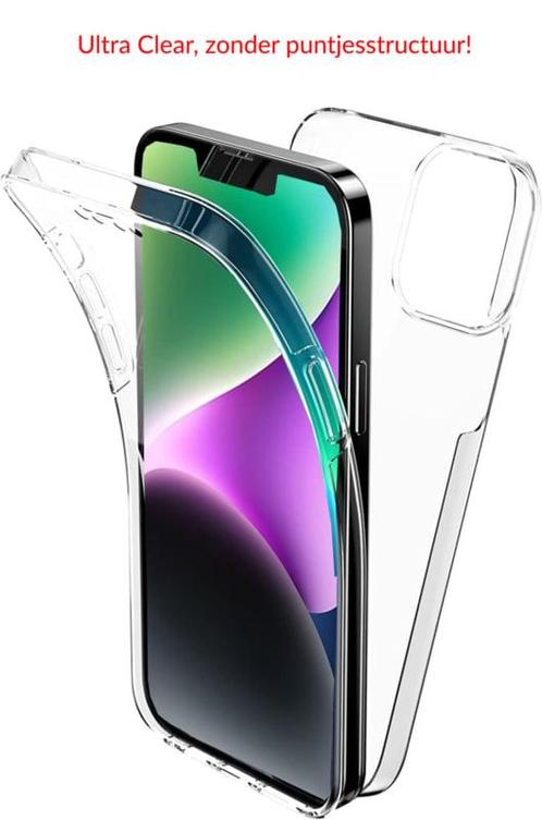 iPhone 14 360° Ultra Clear Hybrid PC + TPU Hoesje, Telecommunicatie, Mobiele telefoons | Hoesjes en Frontjes | Apple iPhone, Nieuw