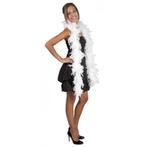 Witte veren verkleed boa 180 cm - Boa's, Ophalen of Verzenden, Nieuw