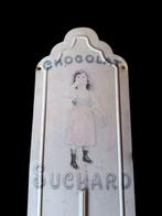 Thermometer - Metaal - Oud reclame-thermometer voor Suchard, Antiek en Kunst
