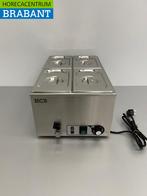 RVS HCB Bain marie 4 x 1/4 GN 230V Horeca, Zakelijke goederen, Horeca | Keukenapparatuur, Ophalen of Verzenden, Nieuw in verpakking