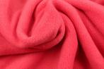 10 meter fleece stof Koraalroze - Anti Pilling Fleece, 120 cm of meer, Ophalen of Verzenden, Roze, Polyester