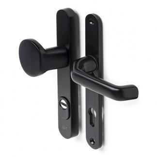 Veiligheidsbeslag met duwer | Intersteel | 92 mm, Doe-het-zelf en Verbouw, Hang- en Sluitwerk, Nieuw, Verzenden