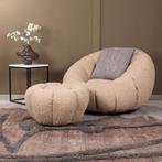 Olivia DLX fauteuil teddy - beige, Ophalen of Verzenden, Nieuw