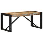vidaXL Salontafel 80x40x35 cm massief gerecycled hout, Verzenden, Nieuw, Overige houtsoorten, 50 tot 100 cm
