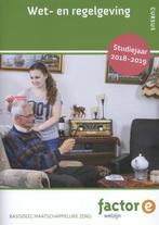 Factor E   Wet  en regelgeving 9789037234299, Boeken, Zo goed als nieuw