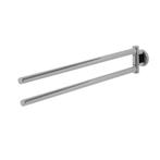 Tiger Noon Handdoekenrek 2 Arming Chroom 8x5x45 cm, Ophalen of Verzenden, Nieuw, Chroom, Bad