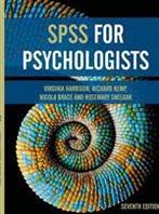 SPSS for Psychologists, 9781352009941, Boeken, Studieboeken en Cursussen, Verzenden, Zo goed als nieuw, Studieboeken
