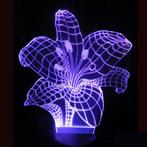 3D LED LAMP - LELIE BLOEM, Nieuw