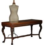 Amerikaanse Bibliotheektafel met onzichtbaar vergrotingsmech, Antiek en Kunst, Ophalen of Verzenden