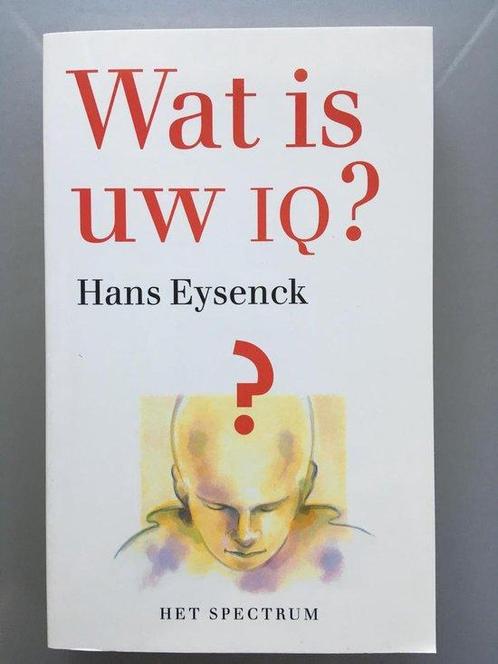 Wat Is Uw Iq 9789027461568 Hans J. Eysenck, Boeken, Psychologie, Gelezen, Verzenden