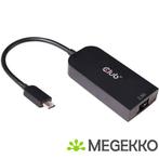 CLUB3D CAC-1520 kabeladapter/verloopstukje USB C Ethernet, Computers en Software, Verzenden, Nieuw