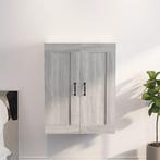 vidaXL Hangkast 69,5x32,5x90 cm grijs sonoma eikenkleurig, Huis en Inrichting, Kasten | Buffetkasten, Verzenden, Nieuw, 50 tot 100 cm
