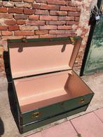 FB - Opbergkoffer - gelamineerd hout brons -