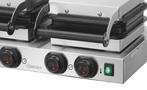 Bartscher Wafelijzer MDI 2BW160-101 | 2 bakunits | Brusselse, Ophalen of Verzenden, Nieuw in verpakking