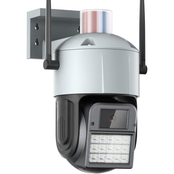 Mini ptz draaibare WIFI ip camera met flitser en subwoofer, Audio, Tv en Foto, Videobewaking, Verzenden