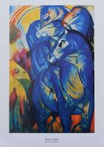Franz Marc - Tower of the Blue Horses - Original vintage